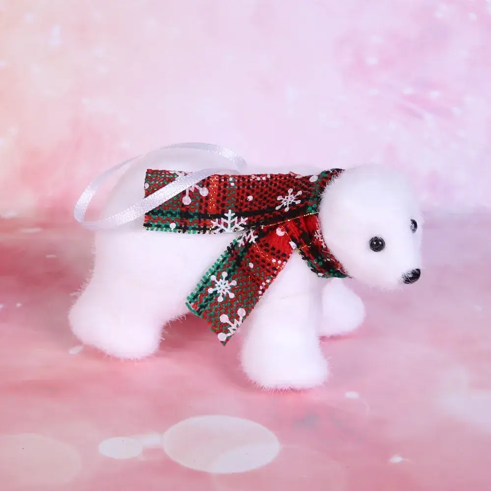 Christmas Polar Bear Ornament 7cm Height — feature 16