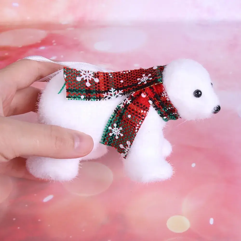 Christmas Polar Bear Ornament 7cm Height — feature 20