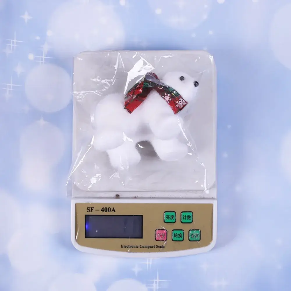 Christmas Polar Bear Ornament 7cm Height — feature 23
