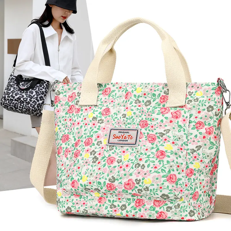 Printed Travel Crossbody Bag for Women Lightweight Large Capacity - Image 11