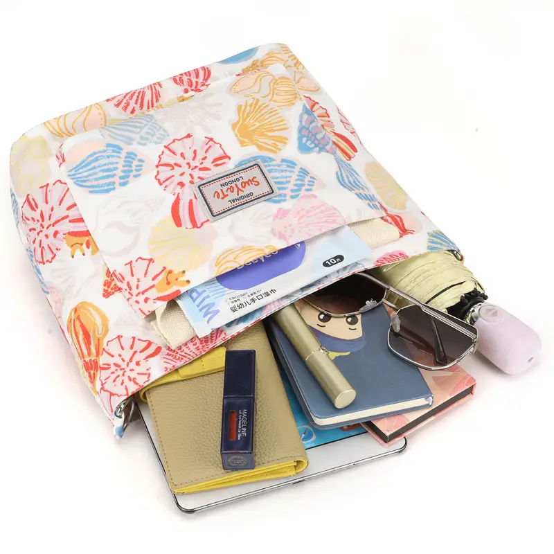 Printed Travel Crossbody Bag for Women Lightweight Large Capacity - Image 12