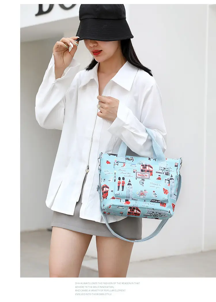 Printed Travel Crossbody Bag for Women Lightweight Large Capacity — feature 30