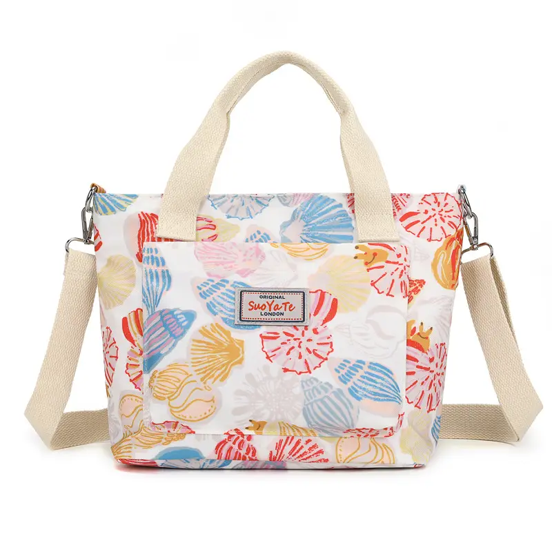 Printed Travel Crossbody Bag for Women Lightweight Large Capacity - Image 2