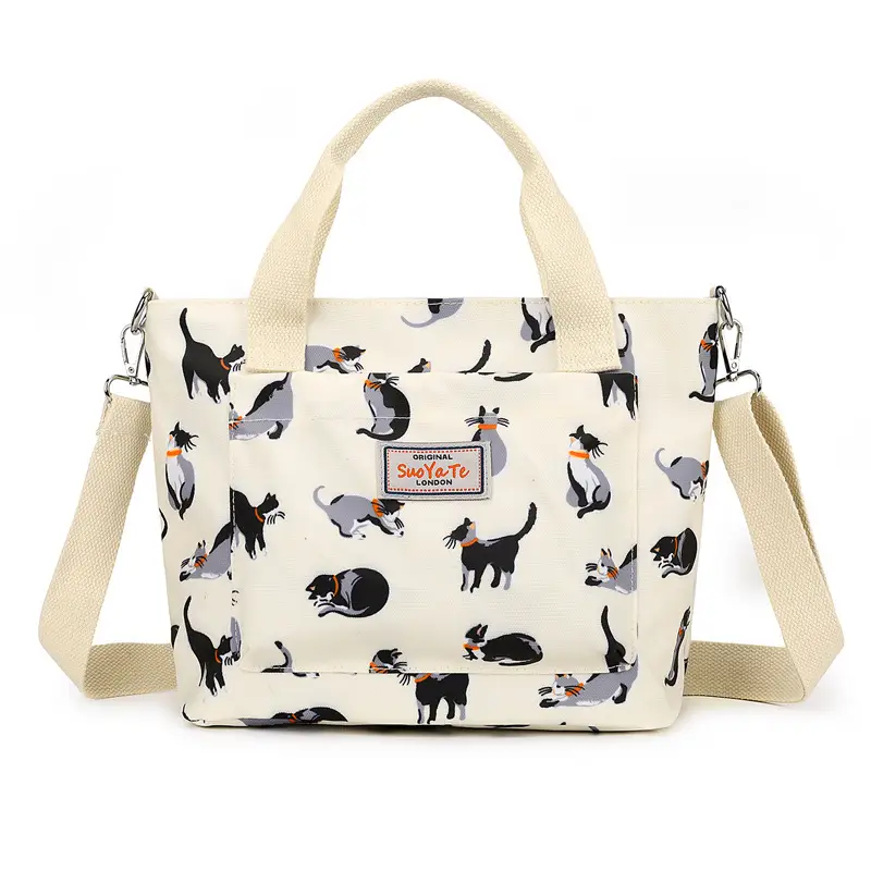 Printed Travel Crossbody Bag for Women Lightweight Large Capacity - Image 7