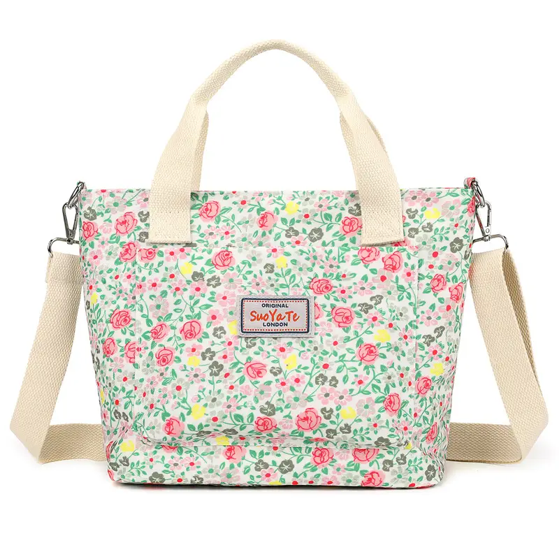 Printed Travel Crossbody Bag for Women Lightweight Large Capacity - Image 8