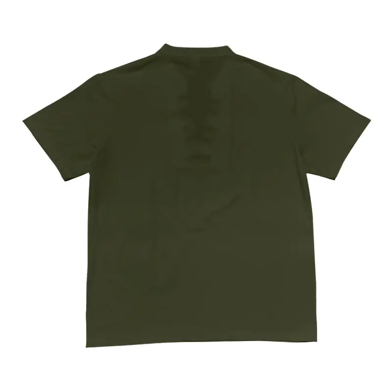 Men's Green Thin V Neck V Strap T-Shirt — feature 20