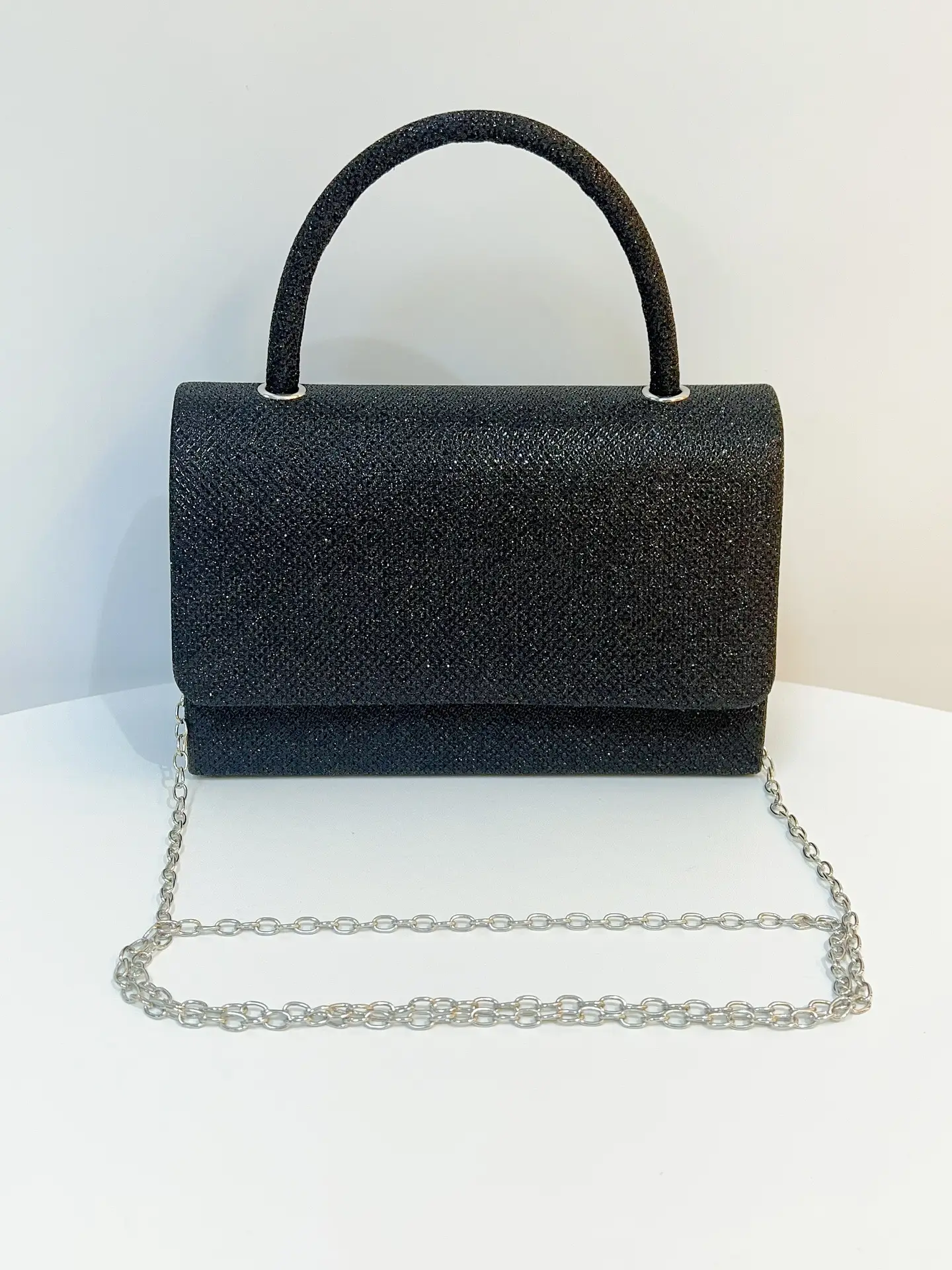 Small Square Sparkly Handbag for Women — feature 17