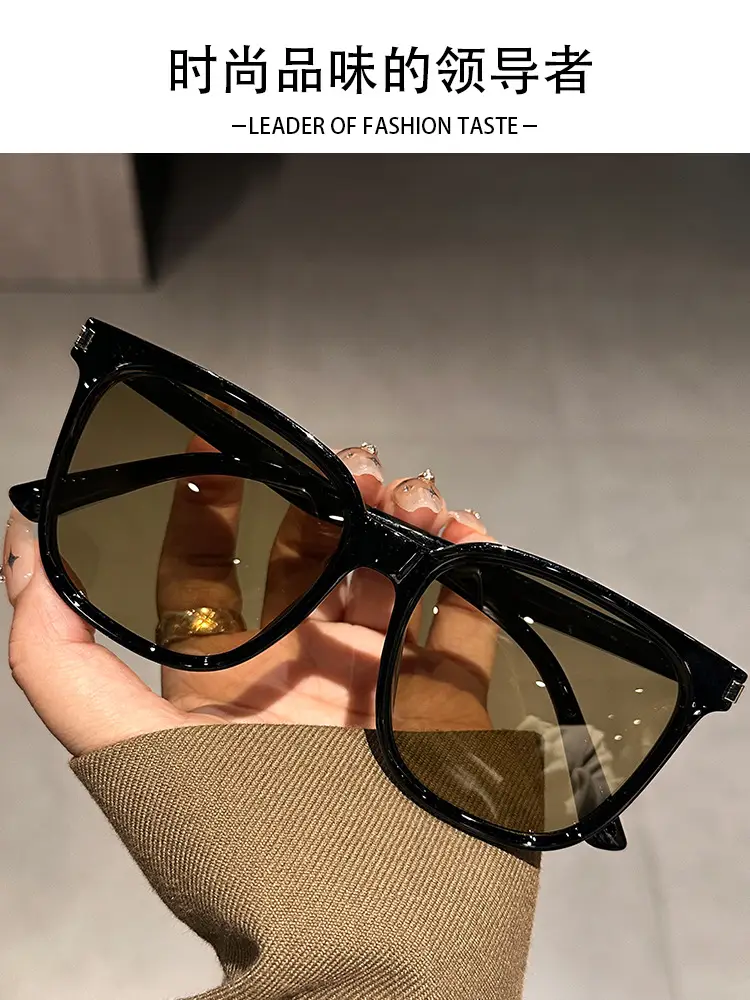 Women's Polarized Anti-Ultraviolet Sunglasses Black β feature 3