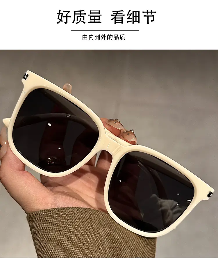 Women's Polarized Anti-Ultraviolet Sunglasses Black β feature 9