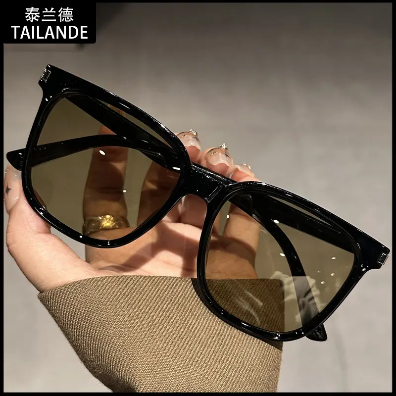 Women's Polarized Anti-Ultraviolet Sunglasses Black - Image 6