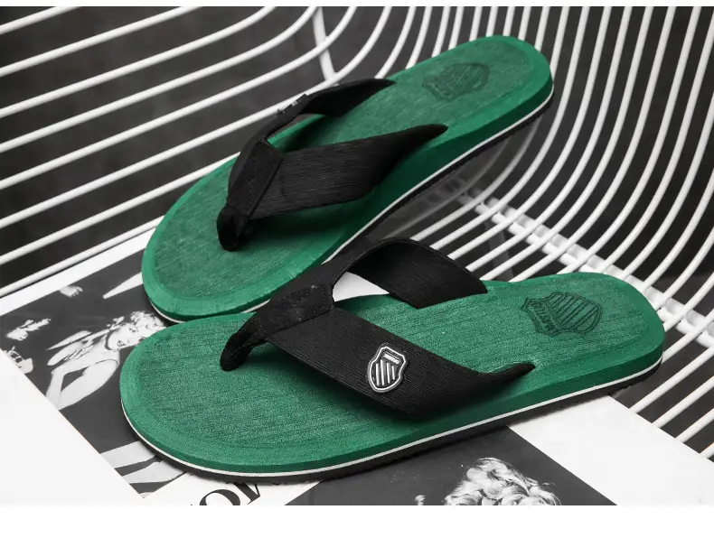 Flip-flops men's summer outdoor fashion sports wear-resistant clip-on plus size platform sandals and slippers outdoor beach shoes — feature 11
