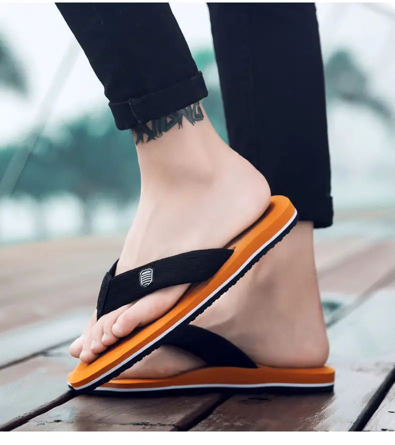 Flip-flops men's summer outdoor fashion sports wear-resistant clip-on plus size platform sandals and slippers outdoor beach shoes — feature 19