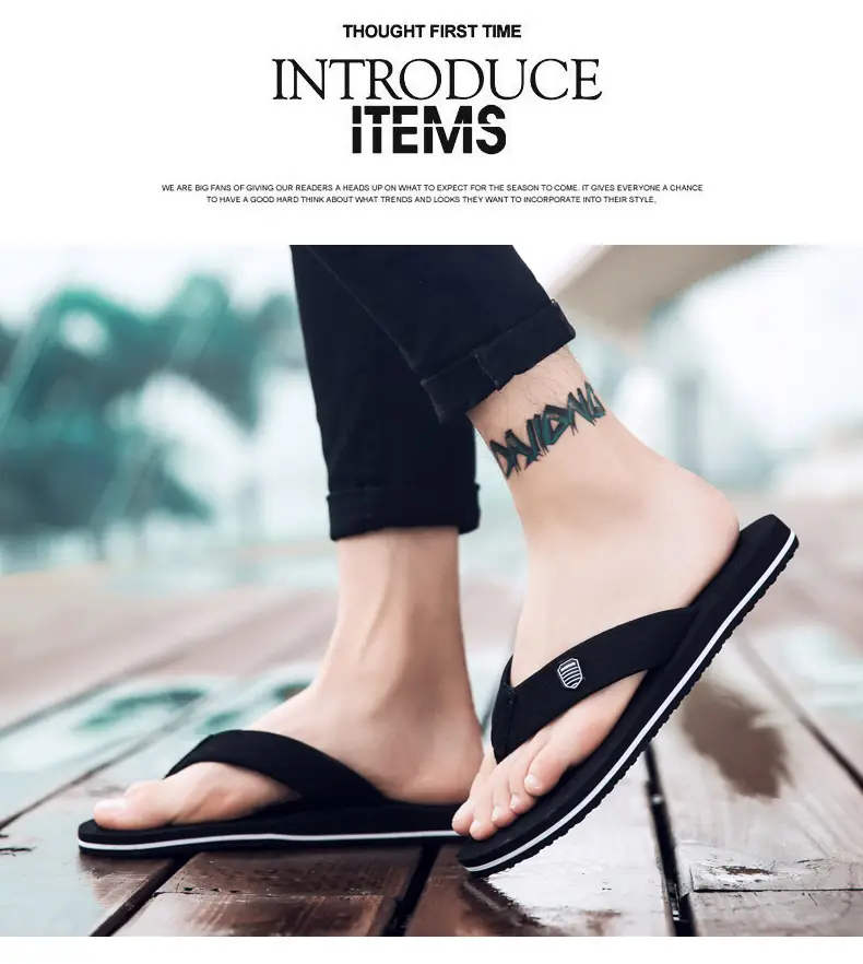 Flip-flops men's summer outdoor fashion sports wear-resistant clip-on plus size platform sandals and slippers outdoor beach shoes — feature 20