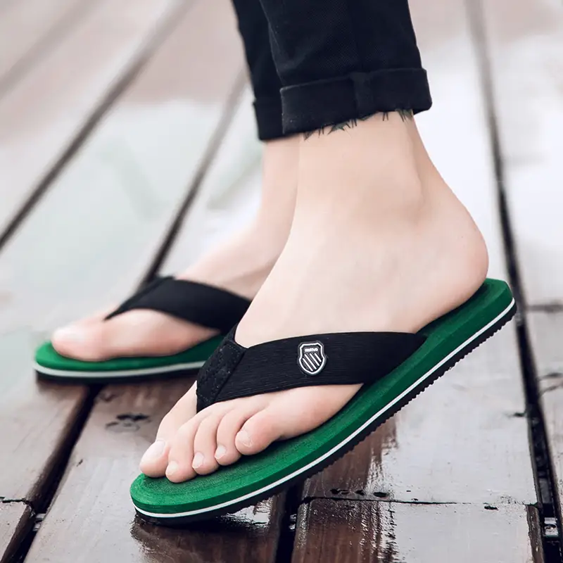 Flip-flops men's summer outdoor fashion sports wear-resistant clip-on plus size platform sandals and slippers outdoor beach shoes - Image 3