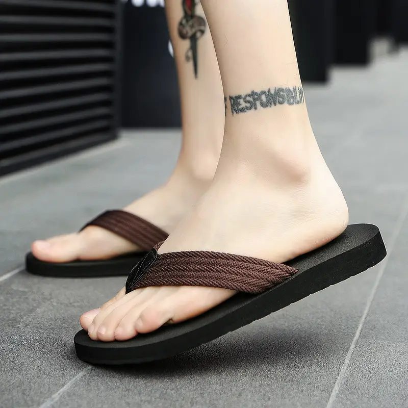 Flip-flops men's summer outdoor fashion sports wear-resistant clip-on plus size platform sandals and slippers outdoor beach shoes - Image 7