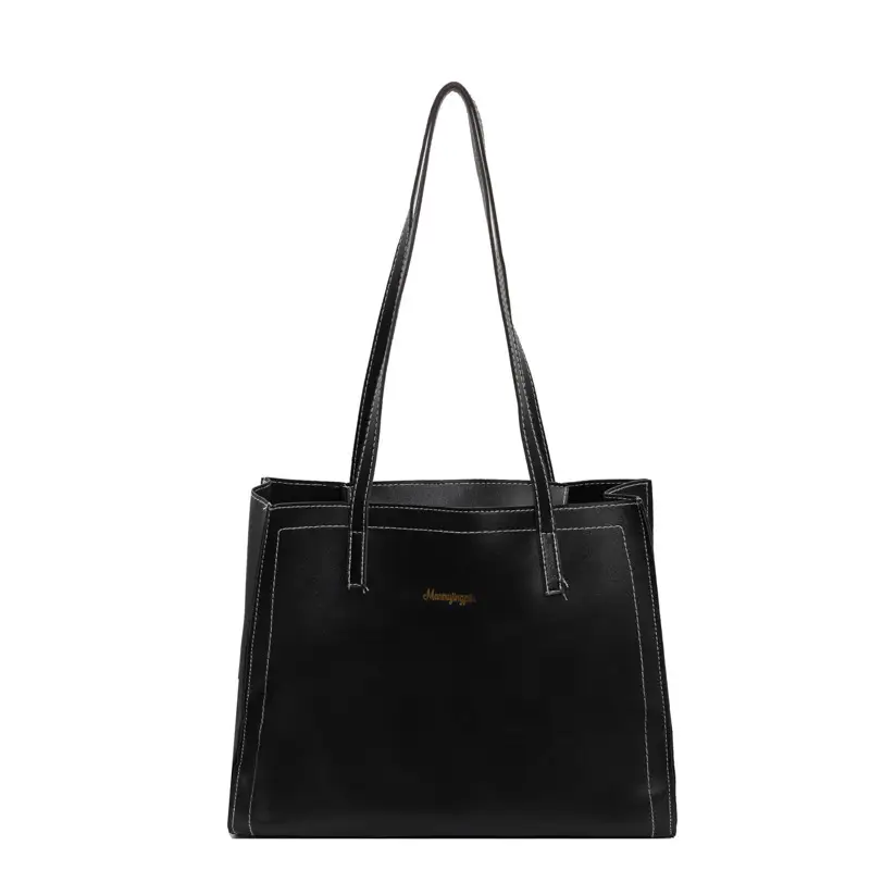Black Large Capacity Women's Shoulder Bag 2024 - Image 10