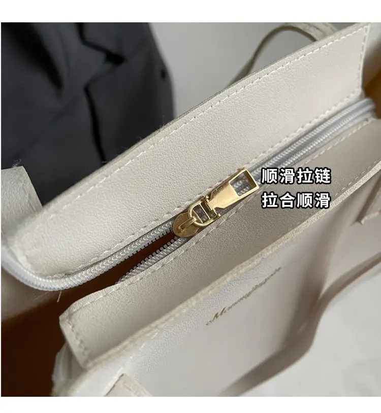 Black Large Capacity Women's Shoulder Bag 2024 — feature 2