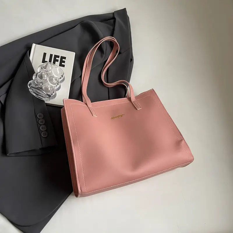 Black Large Capacity Women's Shoulder Bag 2024 - Image 4