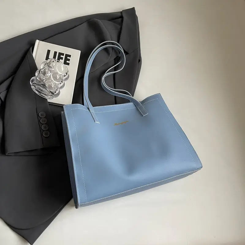 Black Large Capacity Women's Shoulder Bag 2024 - Image 5