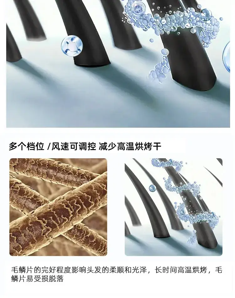 European Standard High-Power Hair Dryer for Home Barber Shops — feature 10