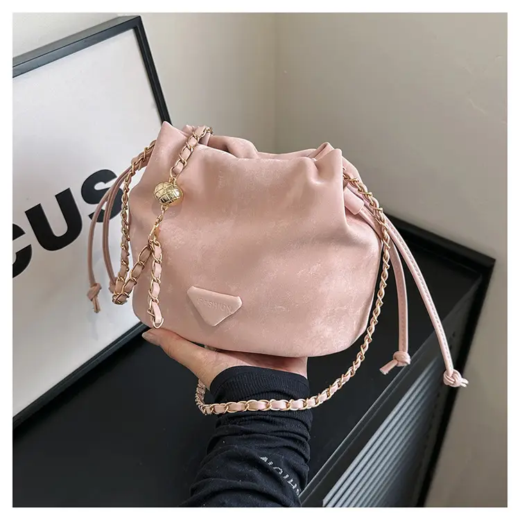 Black Chain Crossbody Bag for Women 2024 Spring - Image 3