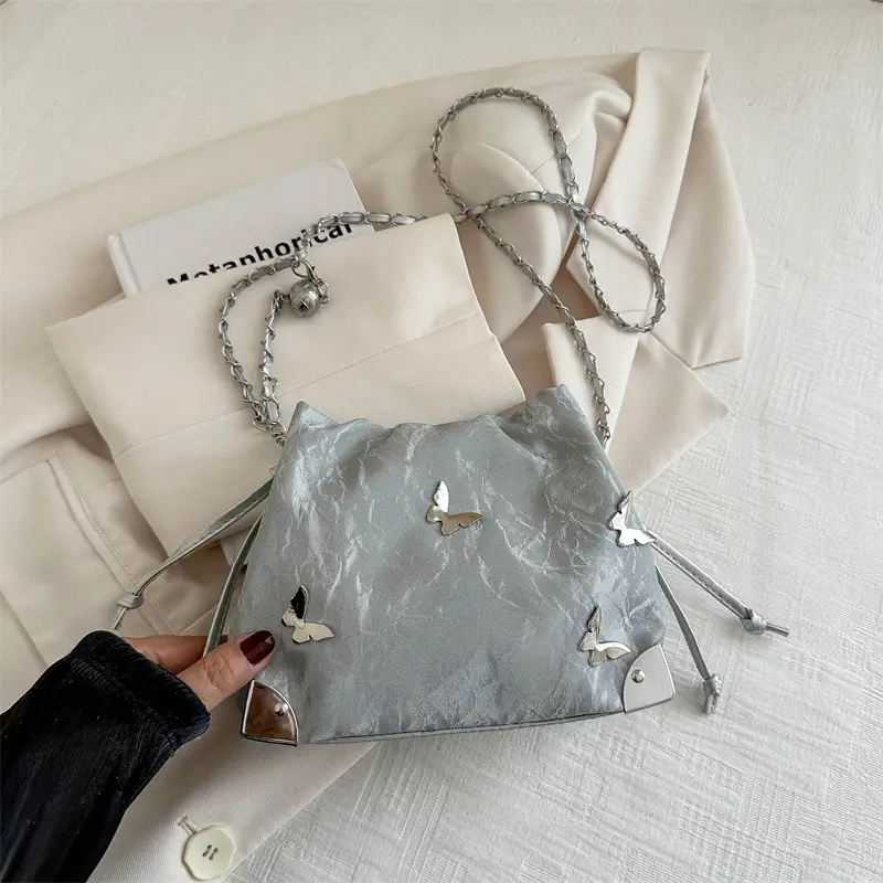 Green Butterfly Crossbody Bag for Women