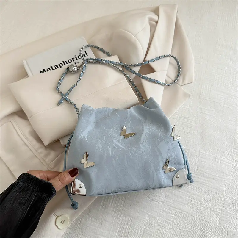 Green Butterfly Crossbody Bag for Women