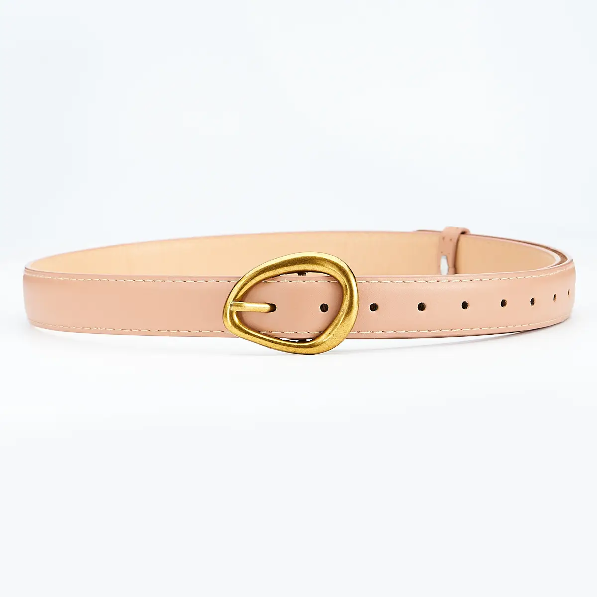 Women's Rose Gold Buckle Belt 2024 New Design — feature 6