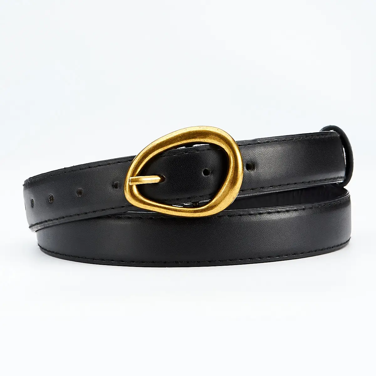 Women's Rose Gold Buckle Belt 2024 New Design — feature 9