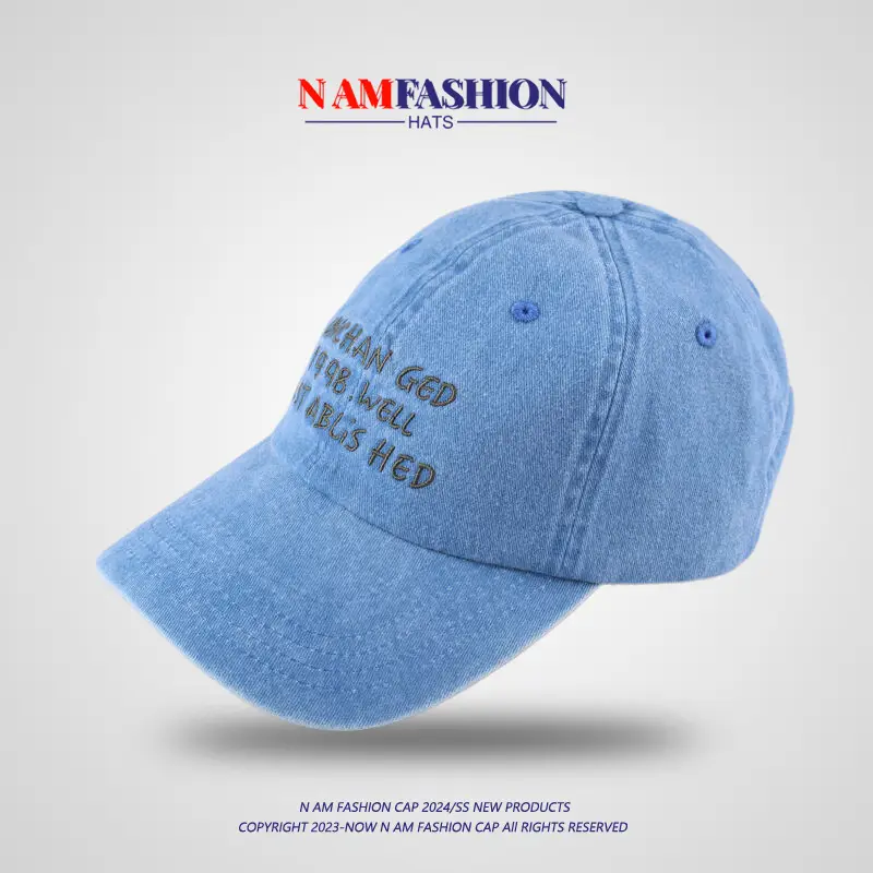 Women Black Embroidered Baseball Cap Sunshade
