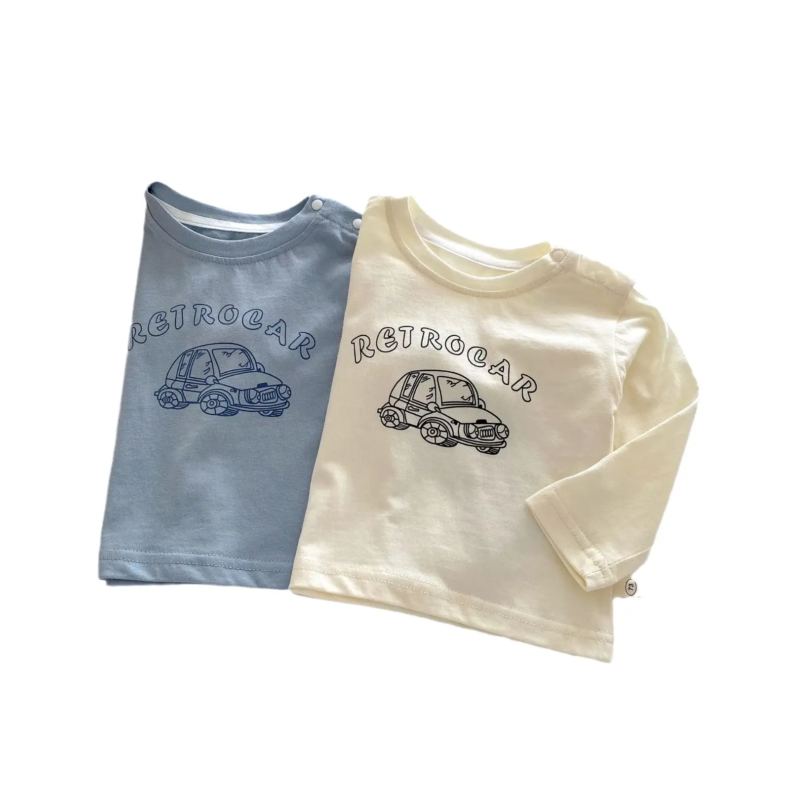 Children's Blue Cartoon T-Shirt 0-5Yr Autumn - Image 7