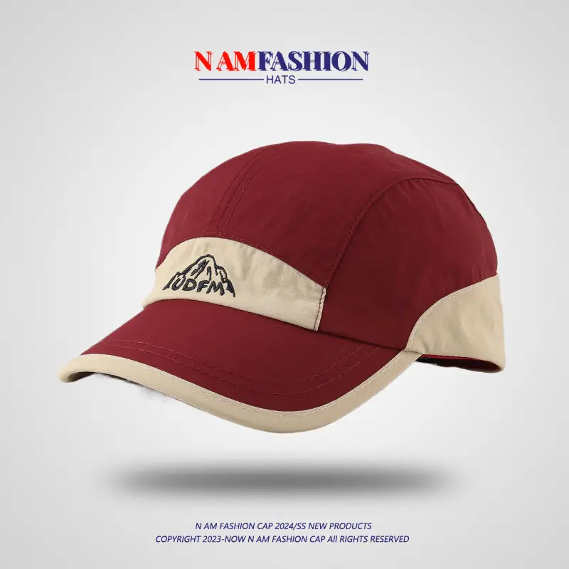 Men's White Embroidered Baseball Cap Summer Sunscreen - Image 8