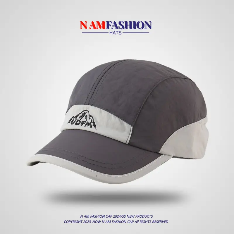 Men's White Embroidered Baseball Cap Summer Sunscreen - Image 10