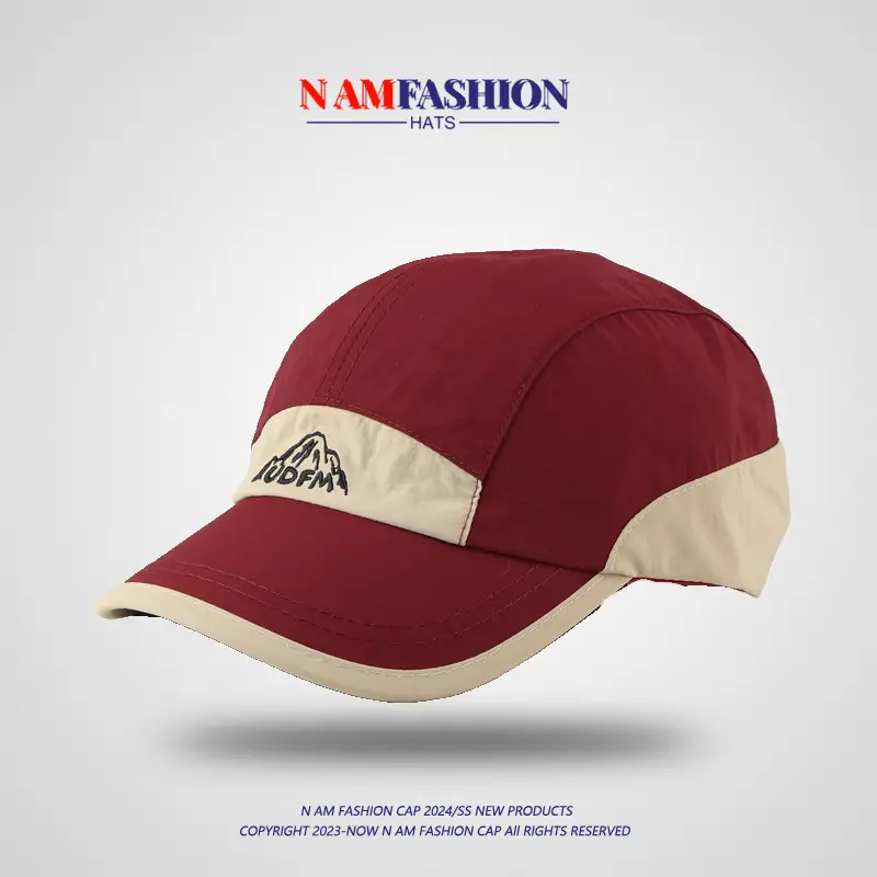 Men's White Embroidered Baseball Cap Summer Sunscreen - Image 4