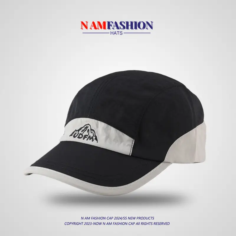 Men's White Embroidered Baseball Cap Summer Sunscreen - Image 6