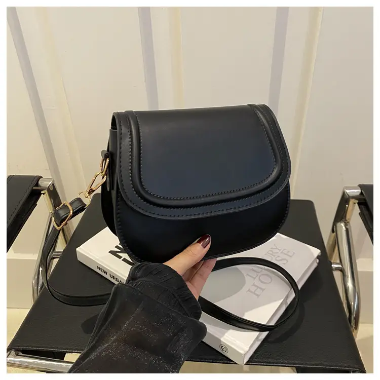 Vintage Saddle Crossbody Bag for Women — feature 13
