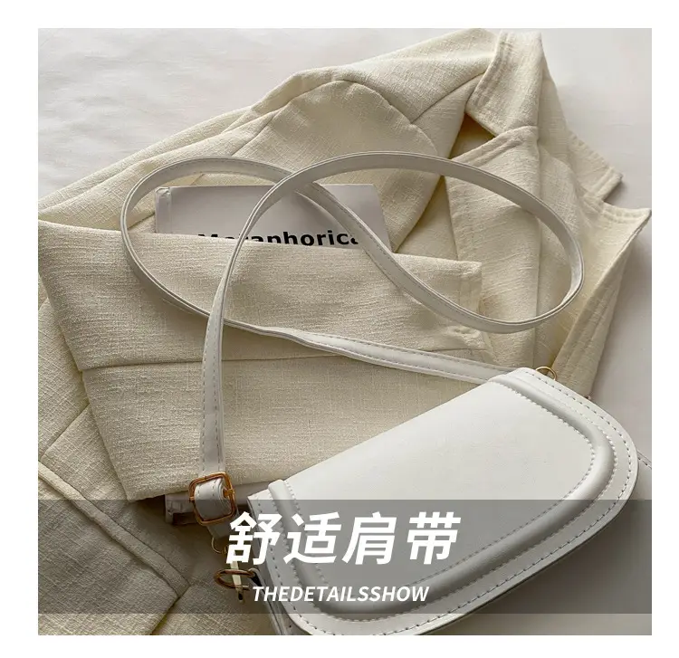 Vintage Saddle Crossbody Bag for Women — feature 6