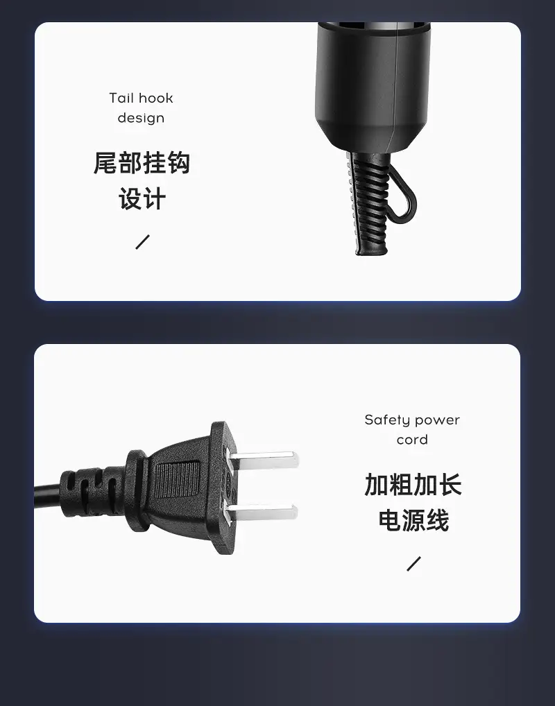 High Power Hair Dryer 220V Black — feature 15