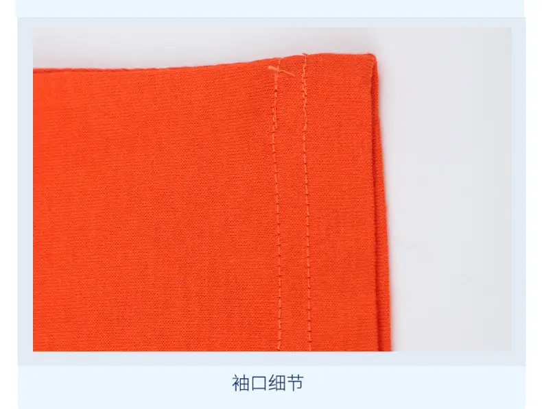 Kids Long Sleeve T-Shirt Orange Cartoon Pure Cotton — feature 10