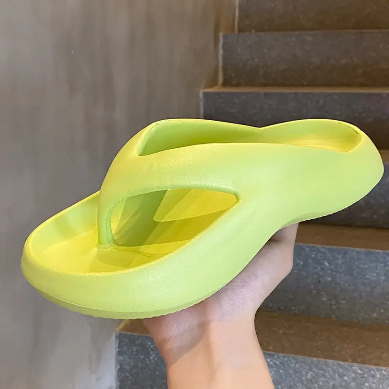 Women's Flip-Flops, Summer Height-Increasing Thong Sandals, Non-Slip, Comfortable with a Cushioned Feel, Suitable for Foreign Trade, Beach Sandals, Thick-Soled Cool Slippers - Image 7