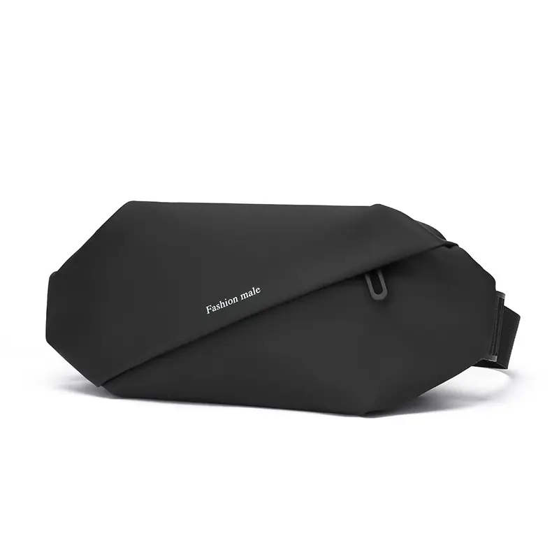 Men's Black Crossbody Phone Bag 2024 - Image 2