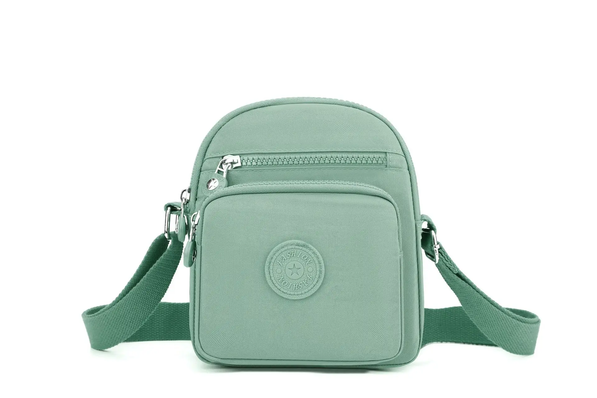 2026 Green Nylon Crossbody Travel Bag Small - Image 2