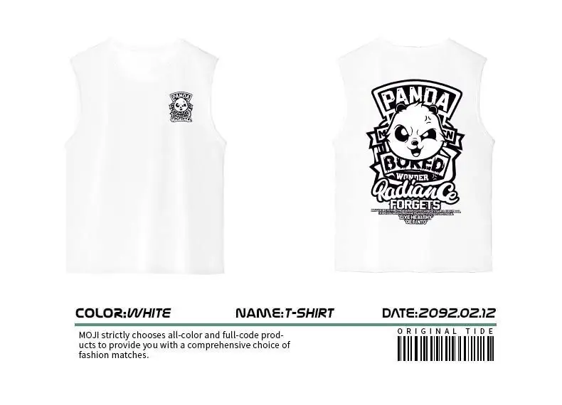 Men Sleeveless T-Shirt Black Passing Graphic Plus Size — feature 19