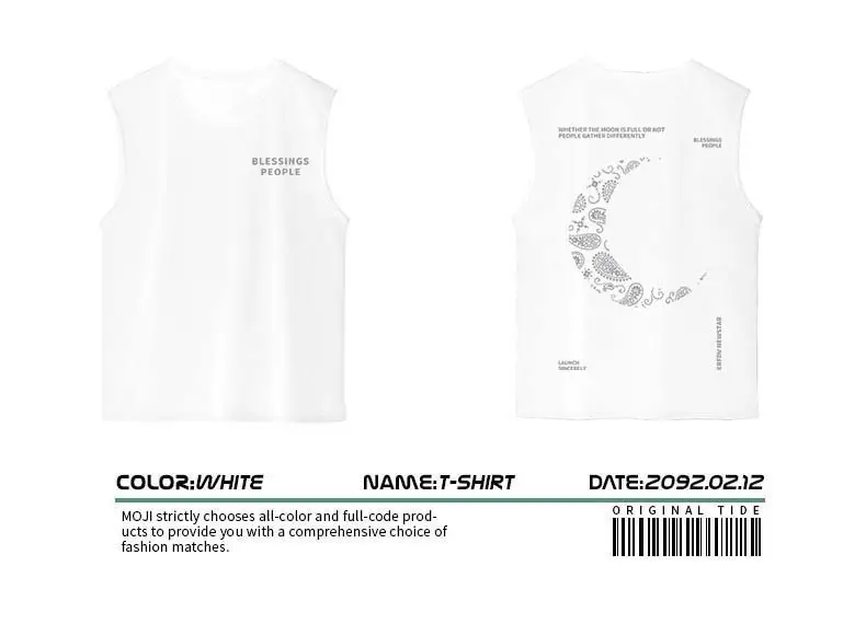 Men Sleeveless T-Shirt Black Passing Graphic Plus Size — feature 24