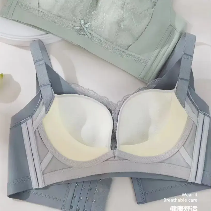 Ultra-Thin Wire-Free Bra with Anti-Bulge Design - Image 8