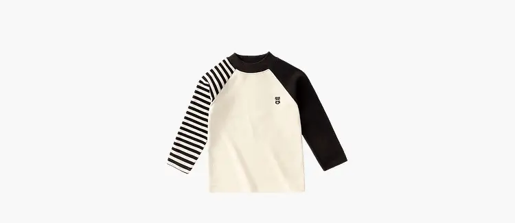 Winter Boys Long Sleeve T-Shirt with Velvet Pants — feature 10