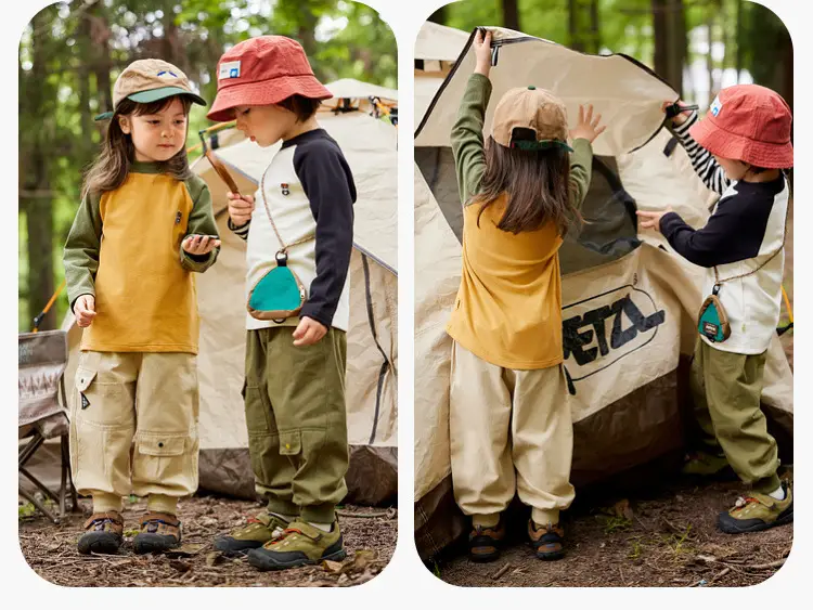 Winter Boys Long Sleeve T-Shirt with Velvet Pants — feature 15