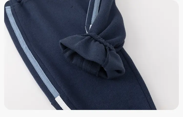 Winter Boys Long Sleeve T-Shirt with Velvet Pants — feature 35