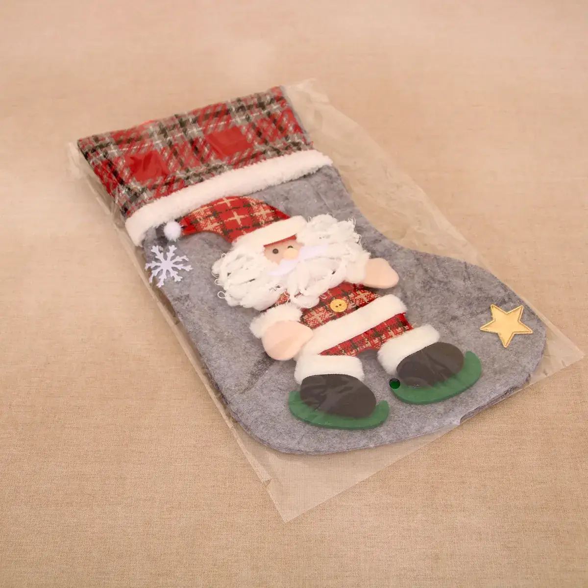 New Large 3D Doll Christmas Socks for Kids — feature 6