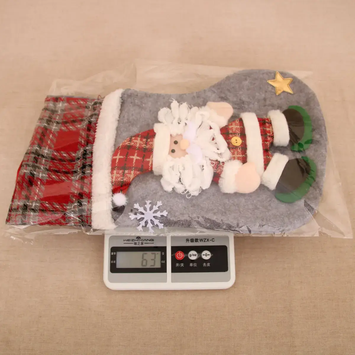New Large 3D Doll Christmas Socks for Kids — feature 7
